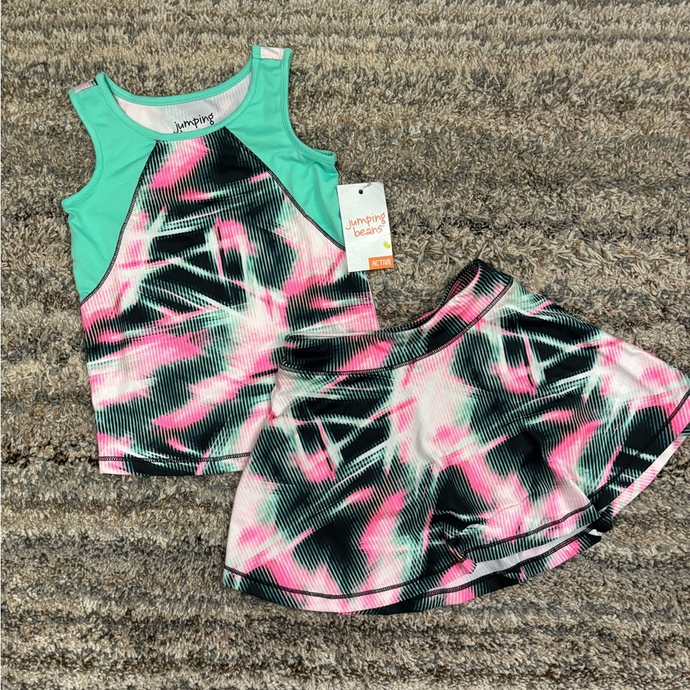 Jumping Beans Girls 24M Active 2-Piece Set NWT | Jumping Beans 2-Piece Girls Set